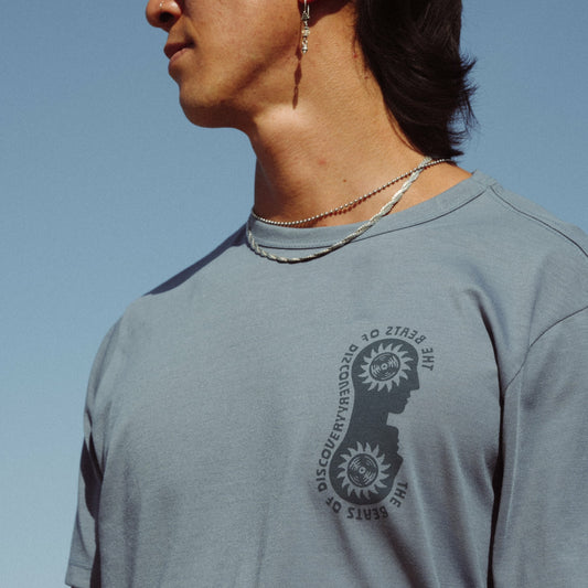 Men|Run / Active Mathis Active Short Sleeve Tee in Neptune