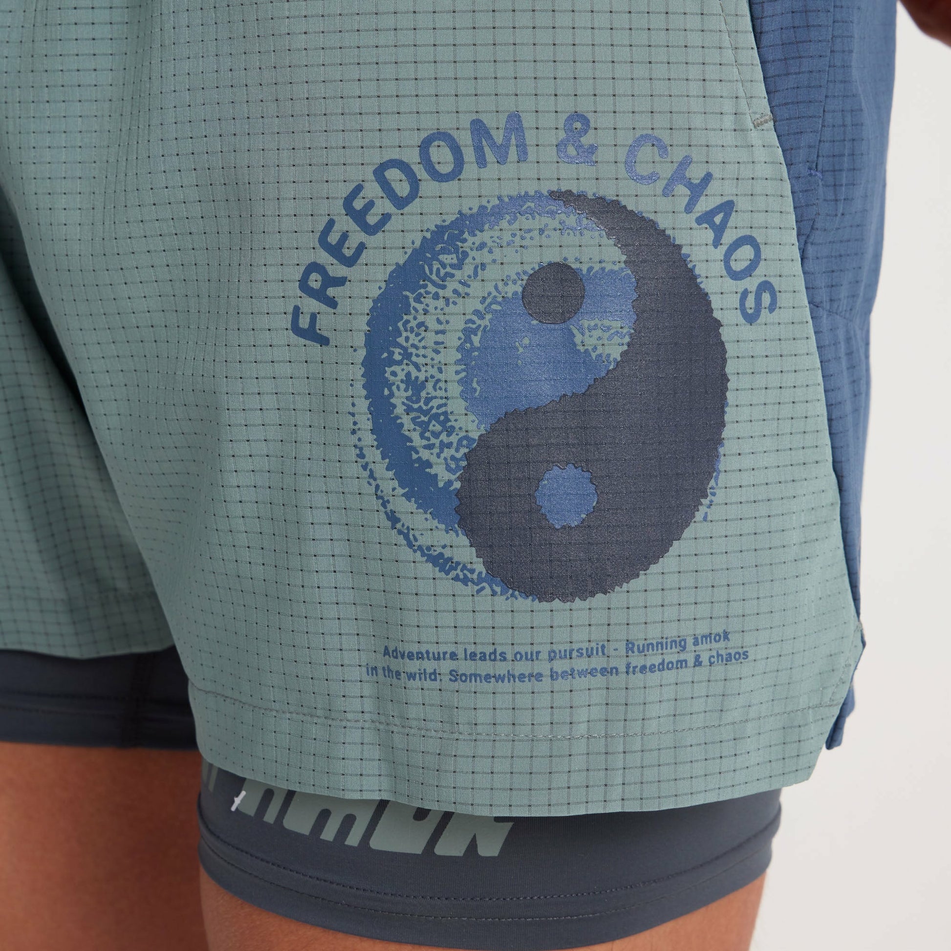 Men|Run / Active Bommer 3.5" Shorts in Slate Green
