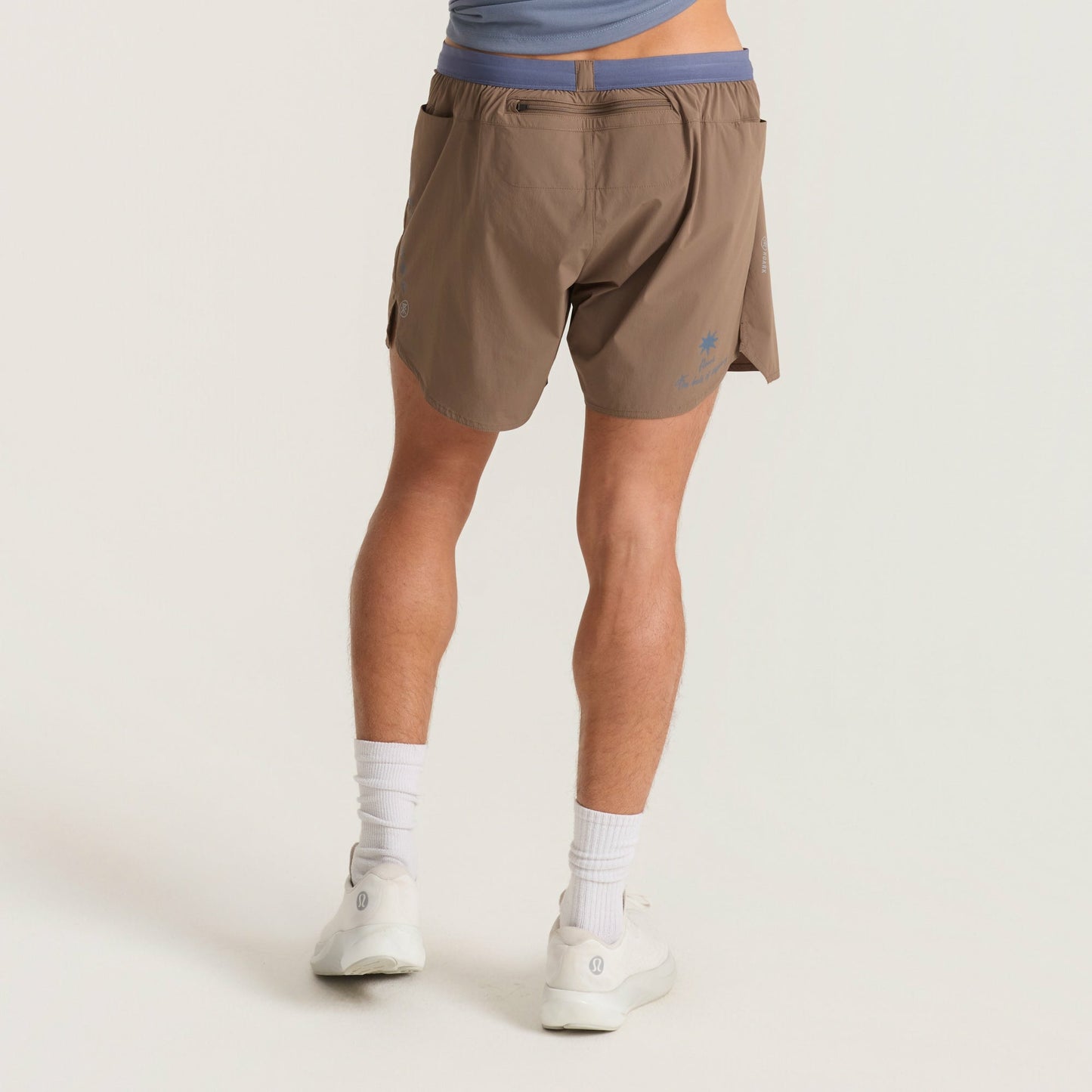 Men|Run / Active Alta 5" Shorts in Faded Brown